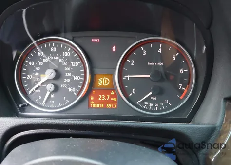 2007 BMW 328Xi z USA, uszkodzony, nr VIN WBAVC93587KZ70389